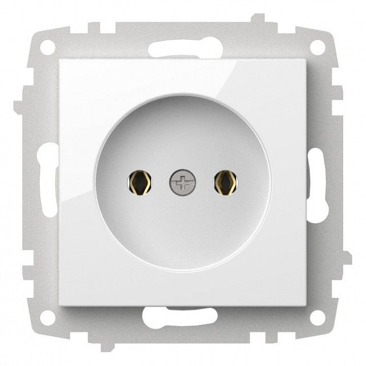 Розетка без заземления, без рамки Elbi Eleсtriс Zena Vega 609-015600-215