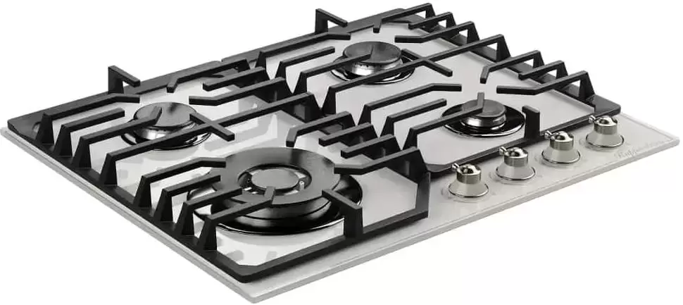 Газовая варочная панель Kuppersberg FG 601 W Silver
