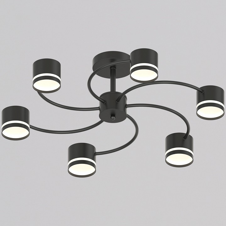 Потолочная люстра Reluce 26730 26730-0.3-06 GX53 BK
