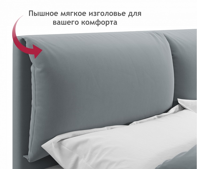 Кровать двуспальная Vita 2000x1600