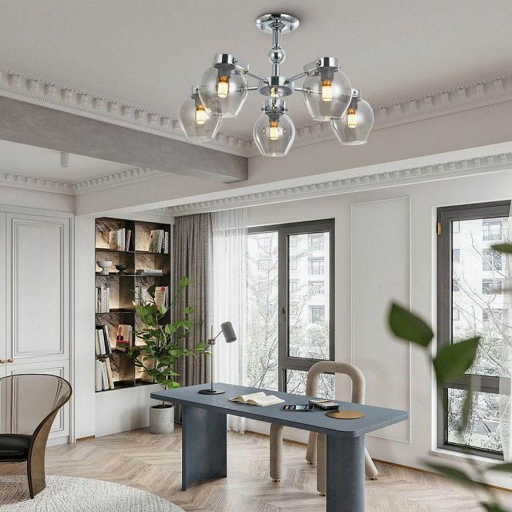 Люстра на штанге Arte Milano Neapolis-73307 273307/5 Ni