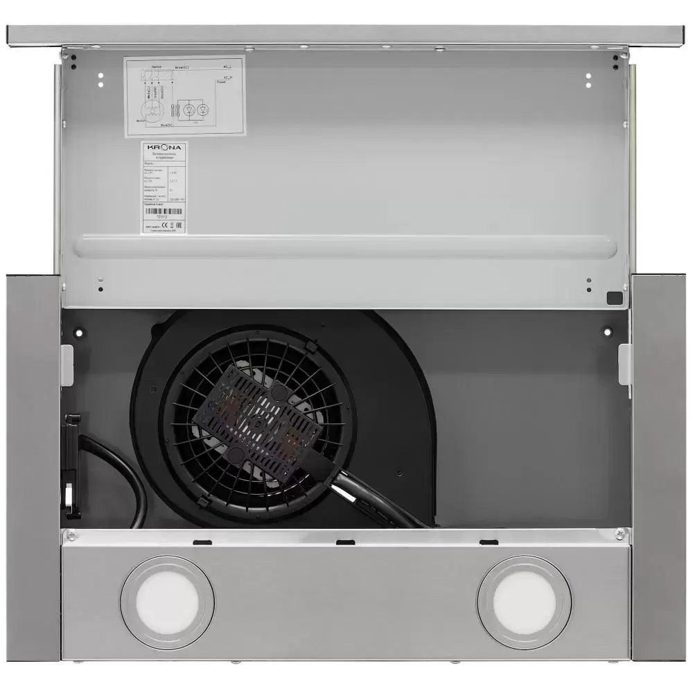 Встраиваемая вытяжка Krona KAMILLA T 500 INOX
