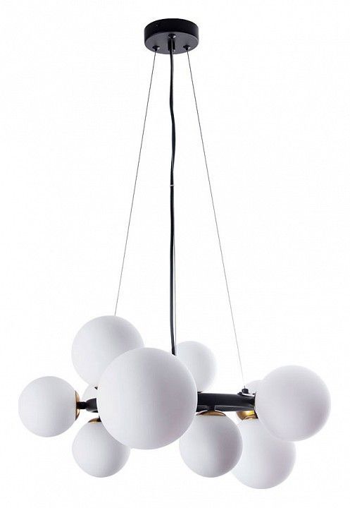 Подвесная люстра Arte Lamp Gemini A2243SP-10BK