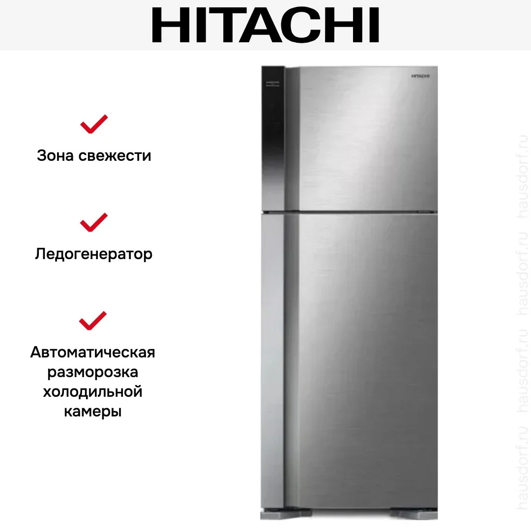 Холодильник Hitachi HRTN7489DFBSLCS