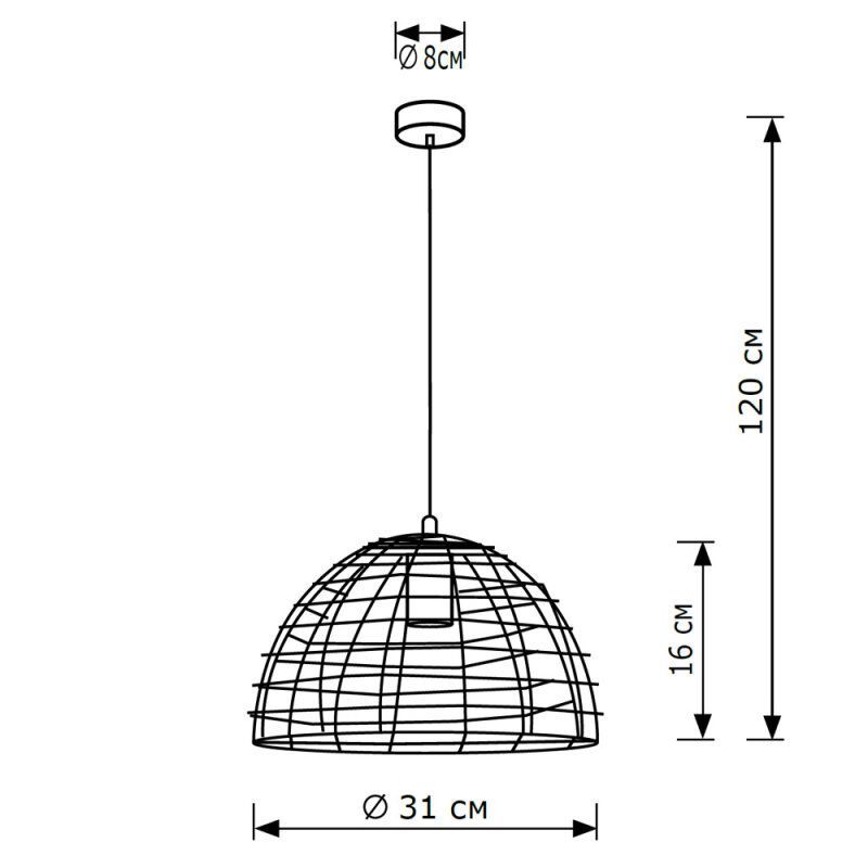 Подвесной светильник Lighthall Basket LH032096