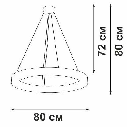 Подвесной светильник Vitaluce V3890 V3890-0/1S