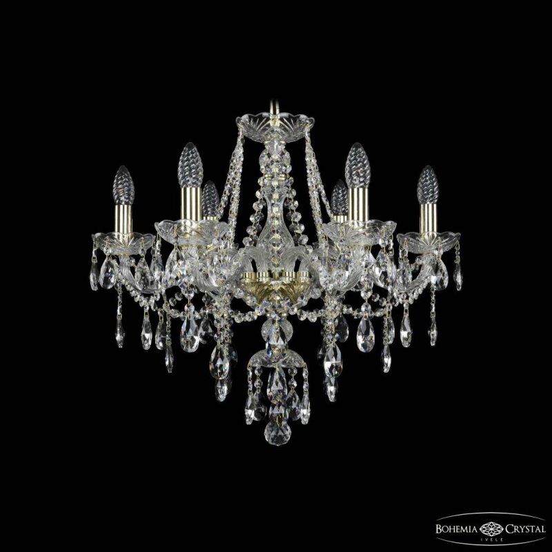 Подвесная люстра Bohemia Ivele Crystal 1415 1415/6/200 G