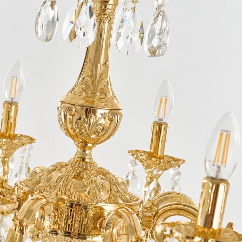 Подвесная люстра Bohemia Ivele Crystal AL7801 AL78101/6/175 B G