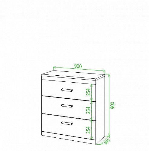 Комод Merdes Toivo ТОЙ-Км90 НН Комод Merdes Toivo ТОЙ-Км90 НН