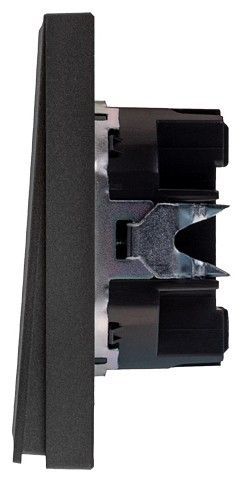 Выключатель двухклавишный без рамки Kranz STRONG KR-78-0706-6