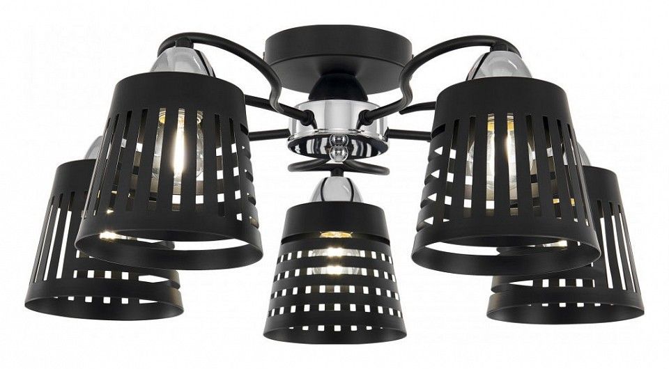 Потолочная люстра Arte Milano AMALFI-328207 328207/5 BK.CR