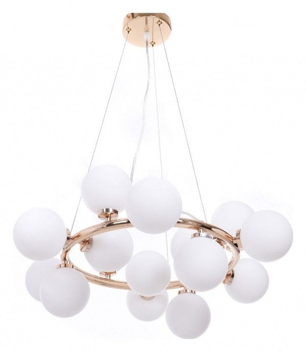 Подвесная люстра LUMINA DECO Marsiada LDP 6033-15 GD
