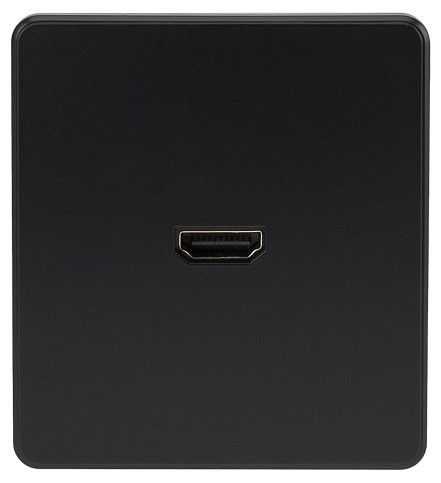 Розетка HDMI без рамки Kranz ROUND KR-78-0730-3