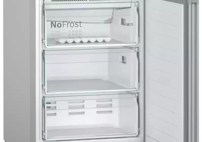 Холодильник с нижней морозильной камерой BOSCH KGN39XI28R