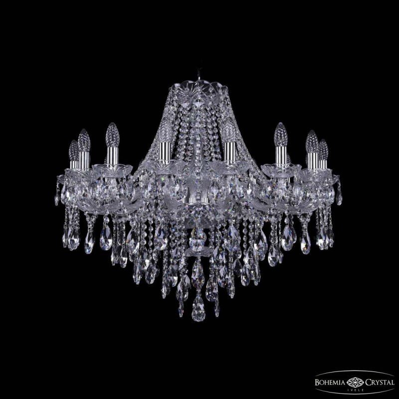 Подвесная люстра Bohemia Ivele Crystal 1415 1415/16/300 Ni