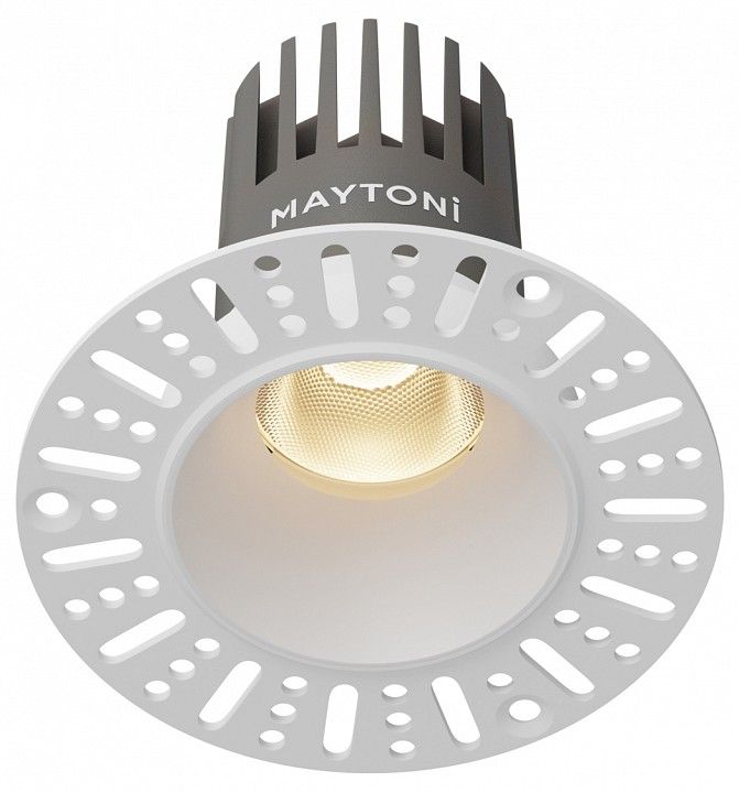 Встраиваемый светильник Maytoni Technical Омут DL124-10W-3K-TRS-W