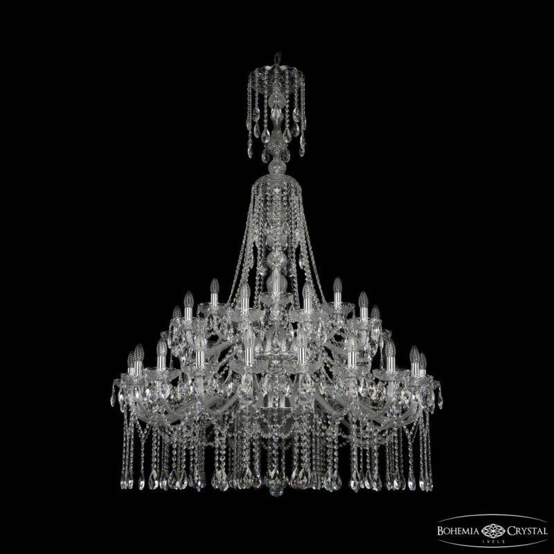 Подвесная люстра Bohemia Ivele Crystal 1413 1413/20+10+5/400/XL-164/2d Ni