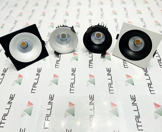 Рамка на 1 светильник Italline IT06-6016 IT06-6016 white FR1