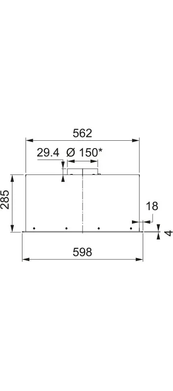 Вытяжка Franke LUCE INOX 60 IX