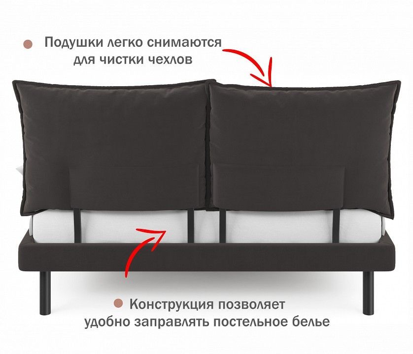 Кровать полутораспальная Fly 1400