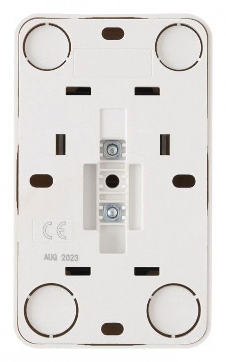 Розетка двойная с заземлением Arte Milano am-310 310.40-2.white