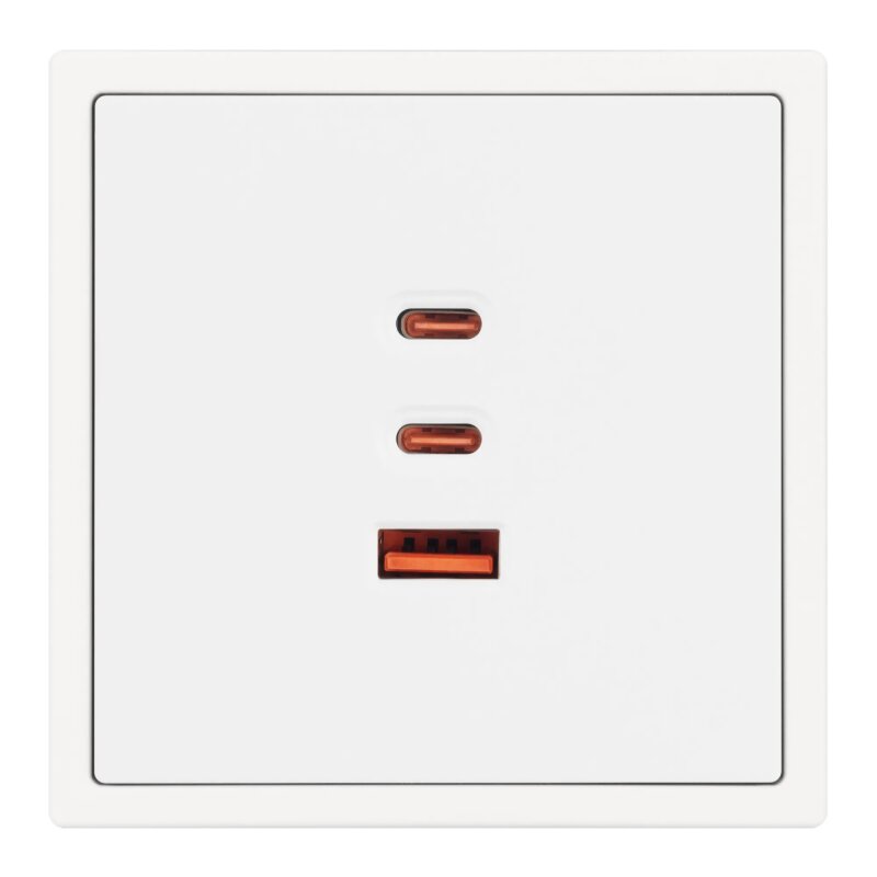 Механизм розетки 2хUSB type A и C Arlight NOBE 061839