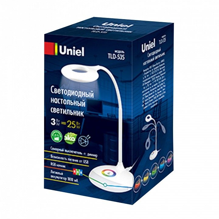 Настольная лампа офисная Uniel TLD-535 UL-00001496