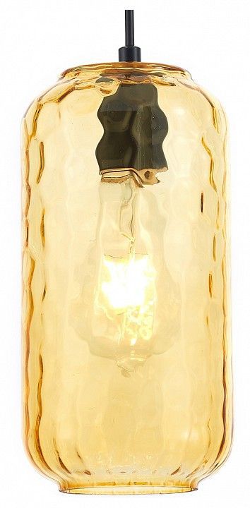Подвесной светильник Escada Rise 10177/1S Black/Yellow