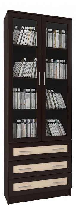 Шкаф книжный Мебелайн-51