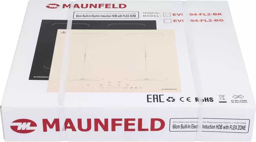 Индукционная варочная панель MAUNFELD EVI.594-FL2-BK