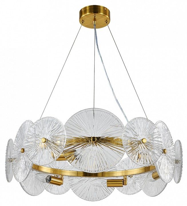 Подвесной светильник Indigo Miele 12021/6P Brass