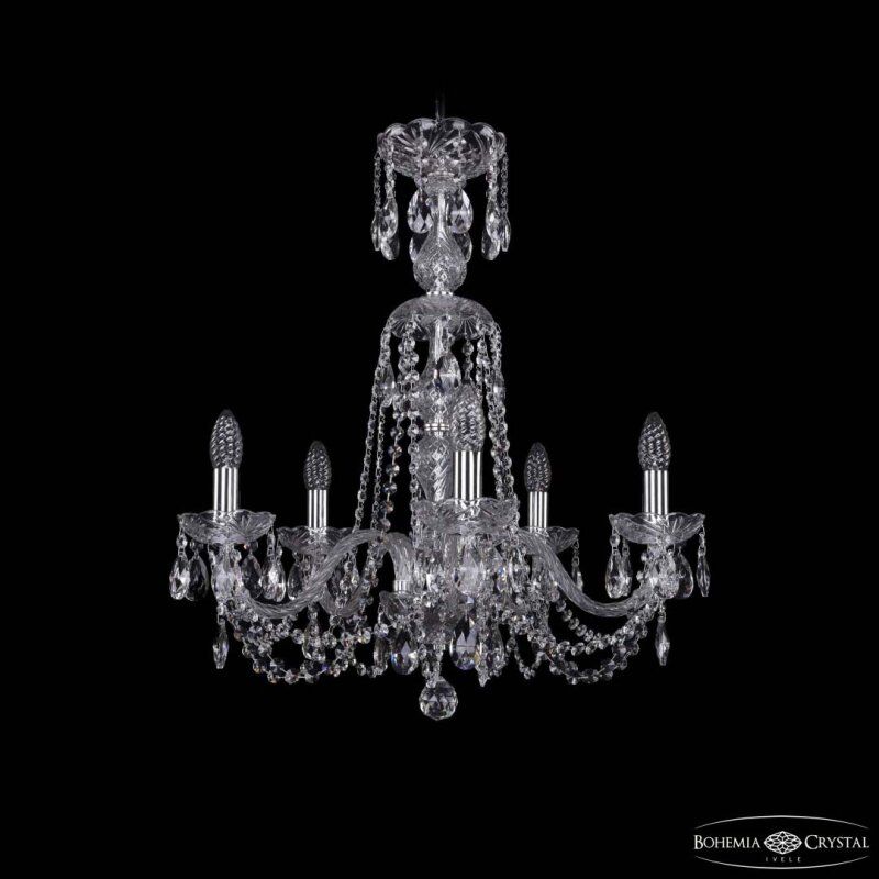 Подвесная люстра Bohemia Ivele Crystal 1402 1402/5/195/XL-64 Ni