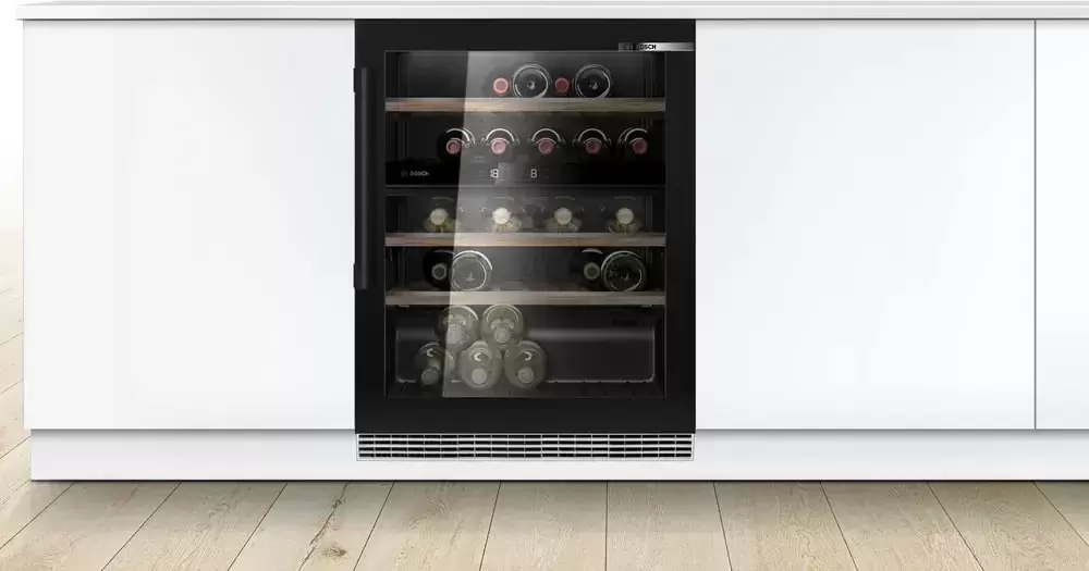 Встраиваемый винный шкаф Bosch KUW21AHG0
