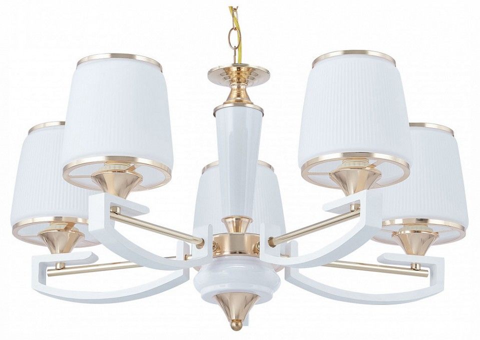 Подвесная люстра Arte Milano Florentia-2457 302457/5 Wh/Gd