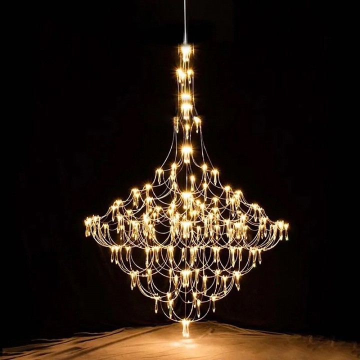 Подвесная люстра O-LUCE Alla Crystal 1095311-0