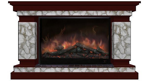 Комплект из электрокамина напольного и портала (143x45x82.5 см) Лорд Карелия Premier S10 ЛО000048