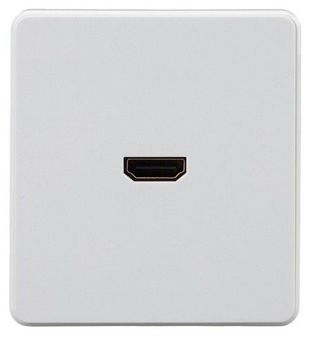 Розетка HDMI без рамки Kranz ROUND KR-78-0730-1
