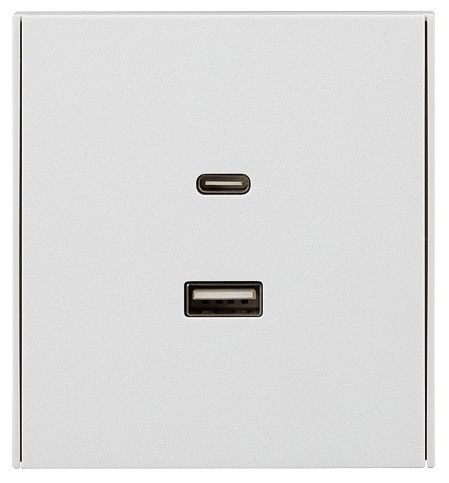 Розетка 2хUSB type A и C без рамки Kranz STRONG KR-78-0734-4