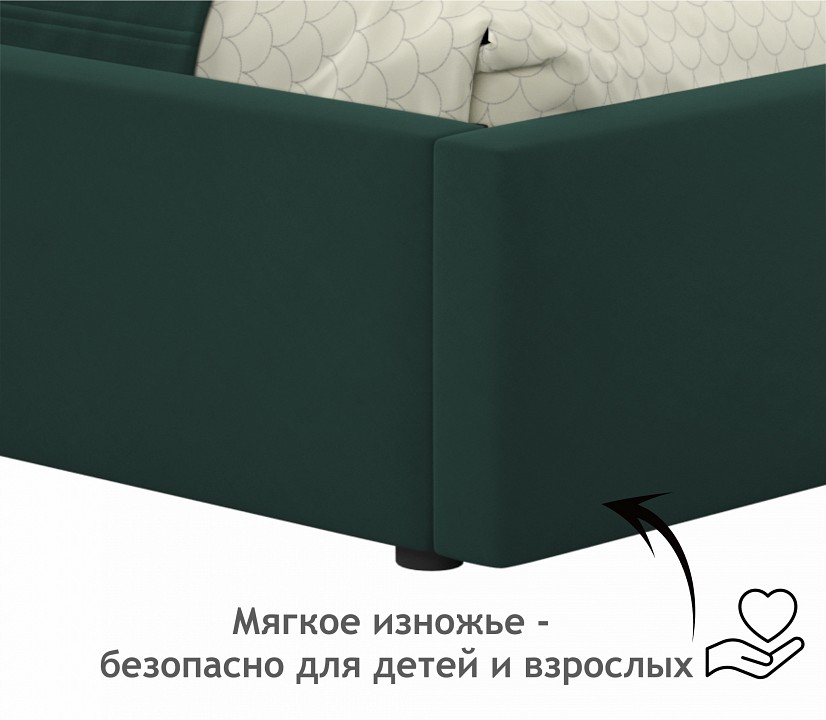 Кровать односпальная Bonna 2000x900