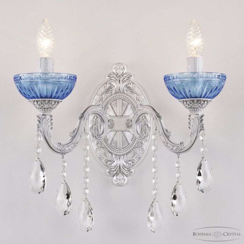Бра Bohemia Ivele Crystal AL7901 AL7901B10/2/175 B WMN P Aquamarine/M-1G