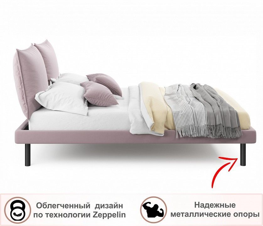 Кровать полутораспальная Fly 1400