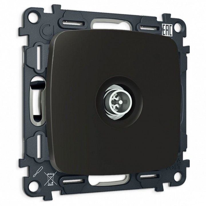 ТВ-розетка оконечная без рамки Ambrella Volt OMEGA MO813005