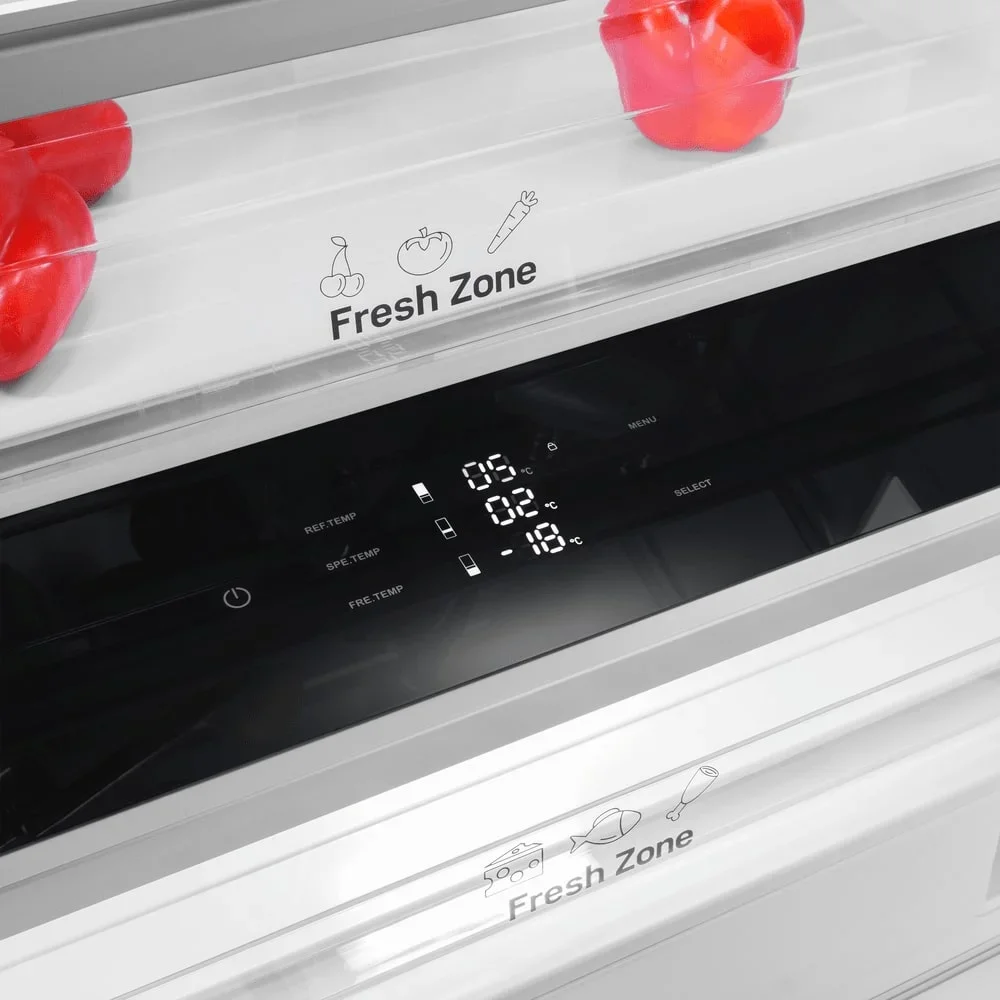 Встраиваемый холодильник Maunfeld MBF212NFW1 Inverter