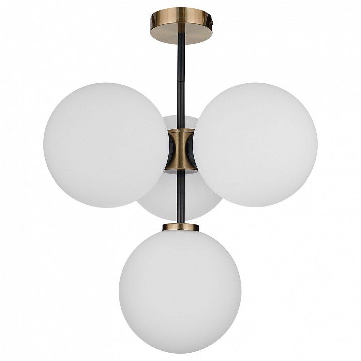 Люстра на штанге 33 идеи S32WH CHN800S.04.17ABL.ASB-S32WH