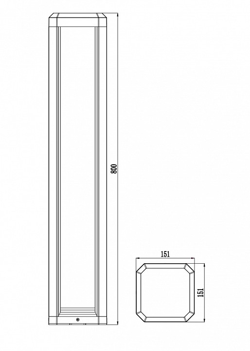 Наземный низкий светильник Maytoni Outdoor Royal Mile O019FL-L12GR3K