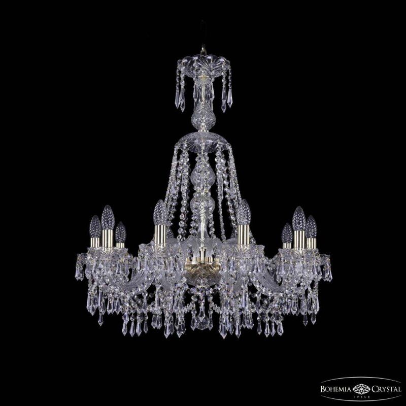 Подвесная люстра Bohemia Ivele Crystal 1403 1403/10/240/XL-75 G