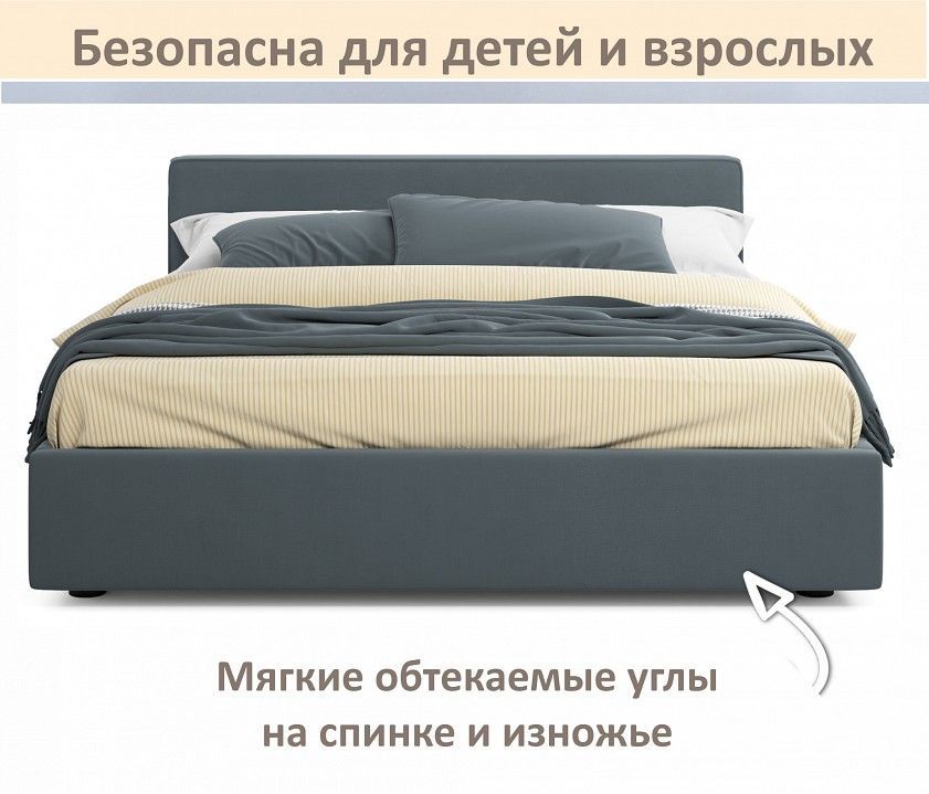 Кровать двуспальная Skandi 1600
