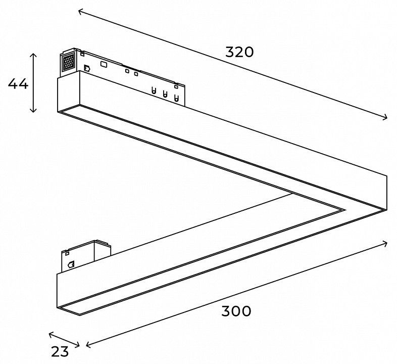 Встраиваемый светильник Hesby Lighting ElDeko HSBL_0234
