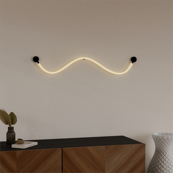 Накладной светильник LIGHTERA Tura LE103W-158BA STEEL