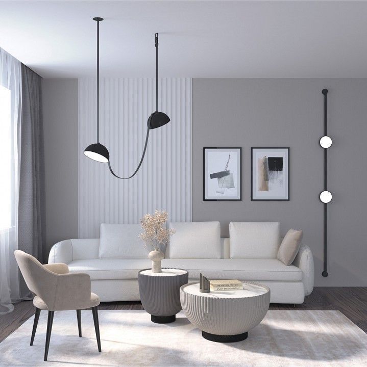 Накладной светильник Denkirs BELTY FLOW DK5560-BK